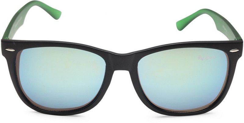 UV Protection Wayfarer Sunglasses (57)  (For Men, Green)