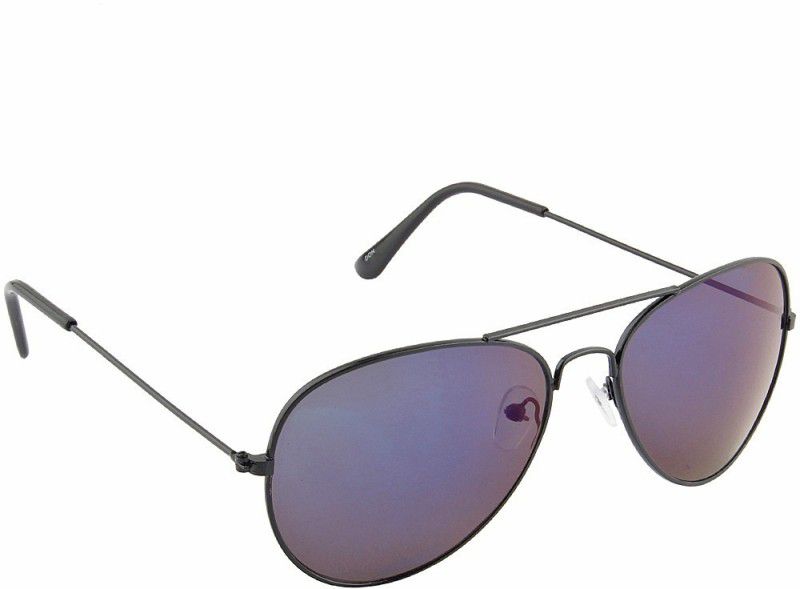 UV Protection Aviator Sunglasses (100)  (For Men & Women, Blue)
