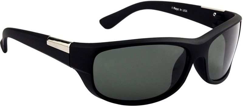 UV Protection Round, Sports Sunglasses (Free Size)  (For Men & Women, Black)