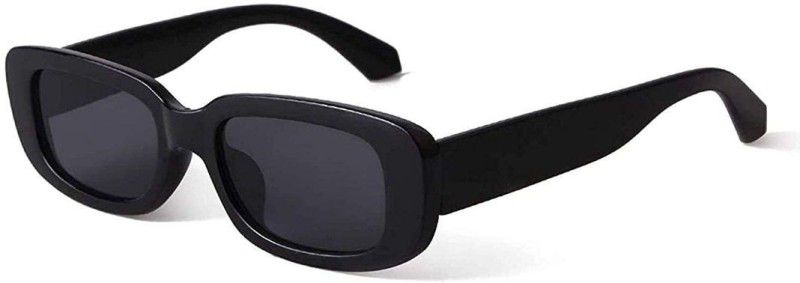 UV Protection Rectangular Sunglasses (55)  (For Boys & Girls, Black)