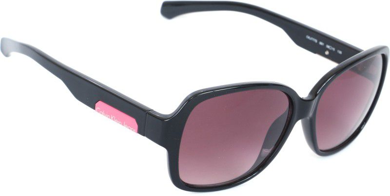 Gradient Retro Square Sunglasses (58)  (For Women, Pink)