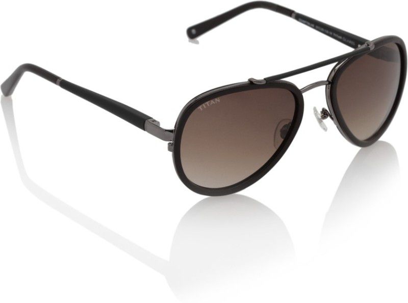 Others Aviator Sunglasses (Free Size)  (For Men & Women, Brown)