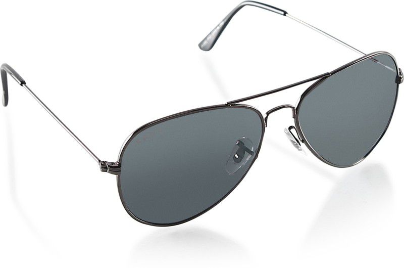 UV Protection Aviator Sunglasses (53)  (For Men, Grey)