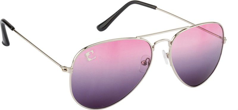 Aviator Sunglasses (Free Size)  (For Men, Pink, Violet)