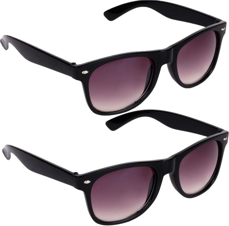 UV Protection Wayfarer Sunglasses (30)  (For Men & Women, Black)