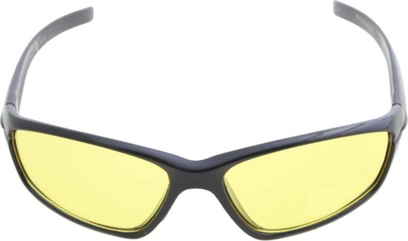 UV Protection Sports, Wayfarer Sunglasses (Free Size)  (For Men & Women, Yellow)