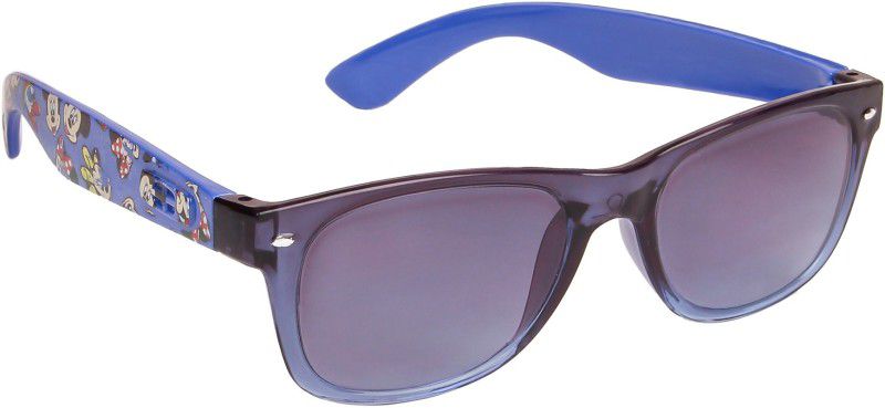 UV Protection Rectangular Sunglasses (Free Size)  (For Boys & Girls, Blue)
