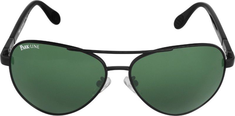 UV Protection Oval Sunglasses (Free Size)  (For Men & Women, Green)