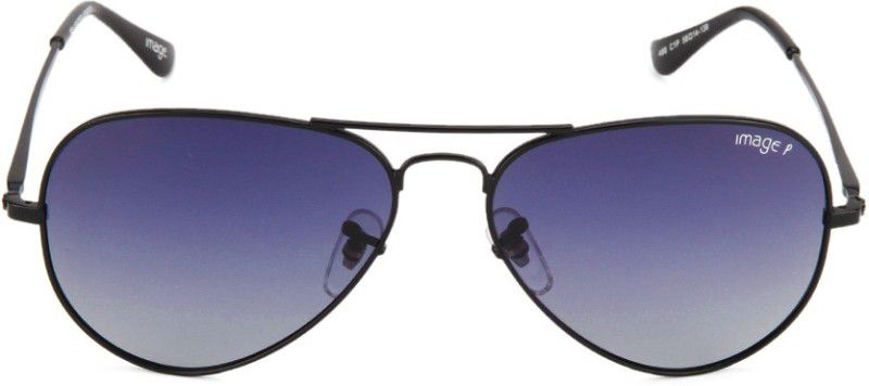 Polarized Aviator Sunglasses (Free Size)  (For Men & Women, Grey, Blue)