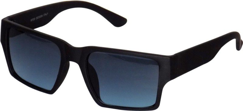 UV Protection Retro Square Sunglasses (99)  (For Men & Women, Blue)