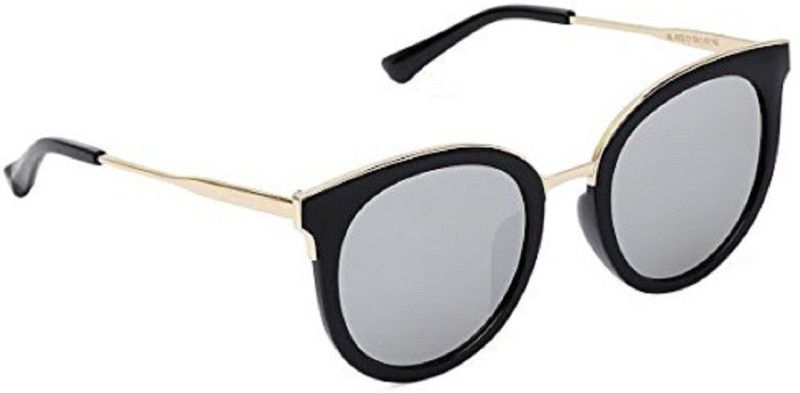 UV Protection Cat-eye Sunglasses (53)  (For Men & Women, Grey)