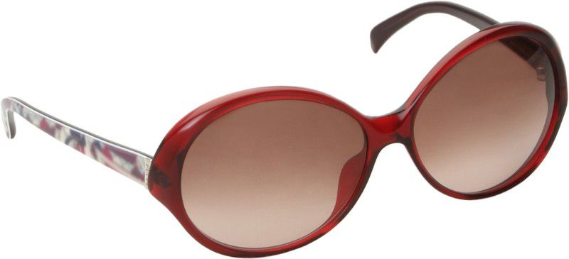 Round Sunglasses (53)  (For Women, Brown)