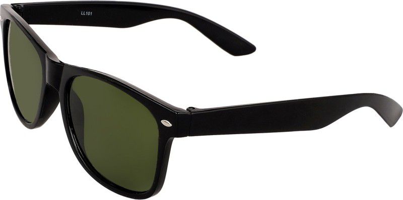 Polarized Wayfarer Sunglasses (54)  (For Men, Green)