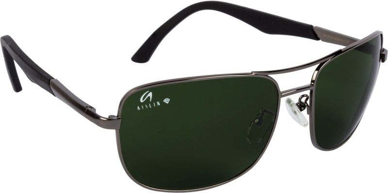 UV Protection Wayfarer, Rectangular Sunglasses (62)  (For Men & Women, Green)