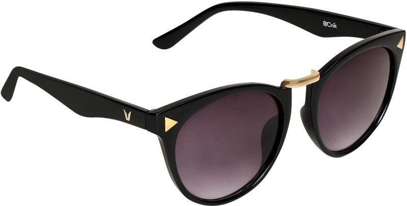 UV Protection, Gradient Rectangular Sunglasses (58)  (For Men & Women, Black)