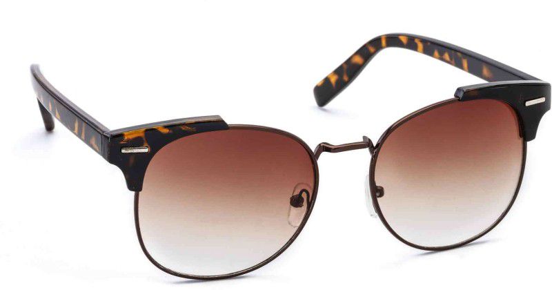 UV Protection Clubmaster Sunglasses (51)  (For Men & Women, Multicolor)