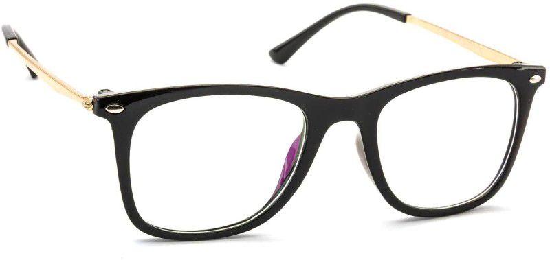 UV Protection Spectacle Sunglasses (50)  (For Men & Women, Black, Golden, Clear)