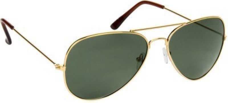 UV Protection Aviator Sunglasses (Free Size)  (For Women, Green, Black)