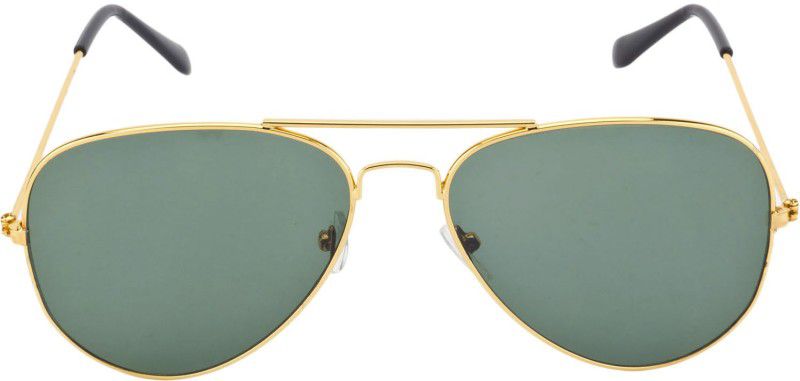Aviator Sunglasses (Free Size)  (For Boys, Green)