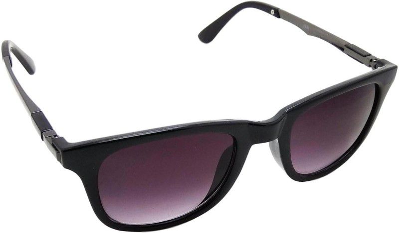 UV Protection, Gradient Wayfarer, Rectangular Sunglasses (Free Size)  (For Men & Women, Grey)