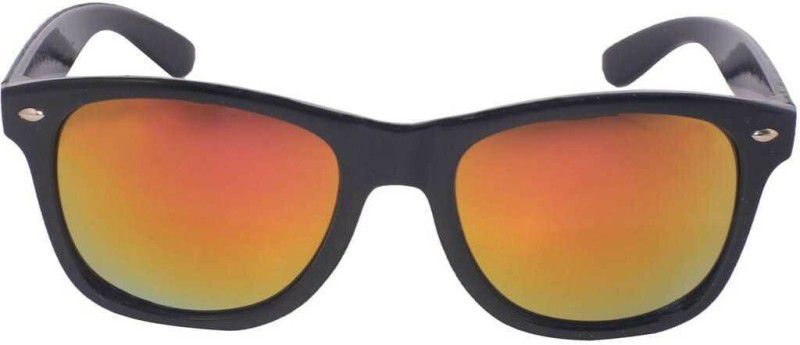 UV Protection Wayfarer Sunglasses (55)  (For Men & Women, Orange)