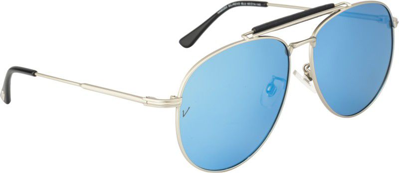 Polarized, UV Protection, Others Aviator Sunglasses (Free Size)  (For Men, Blue)