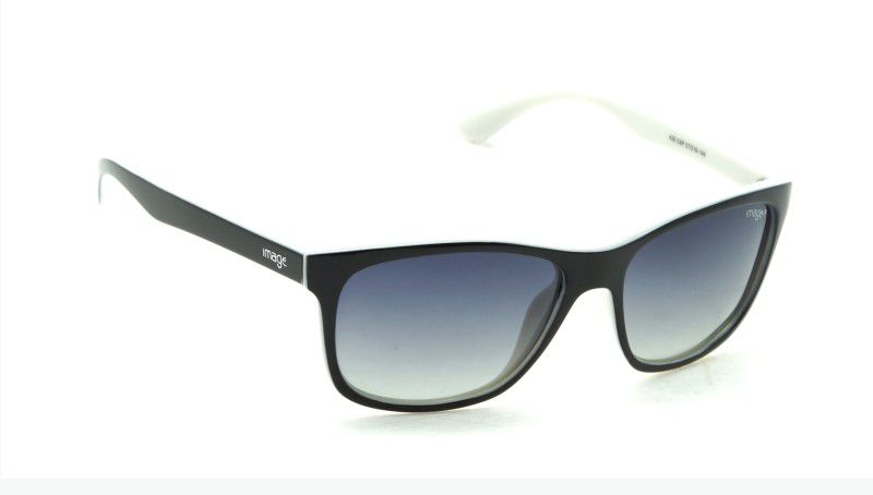 Wayfarer Sunglasses (53)  (For Men, Grey, Black)