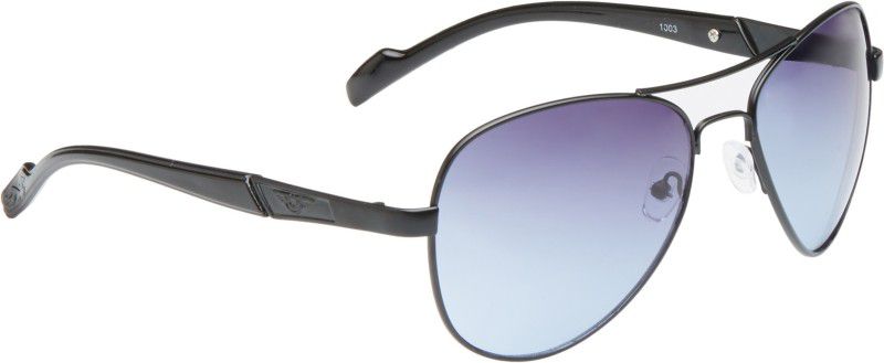 Gradient, UV Protection Aviator Sunglasses (Free Size)  (For Men, Grey)