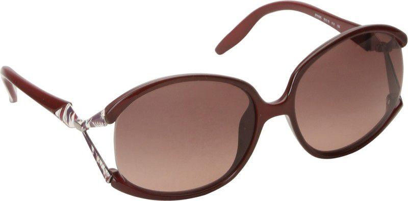 Oval Sunglasses (54)  (For Women, Pink)