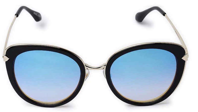 UV Protection Cat-eye Sunglasses (55)  (For Men, Blue)