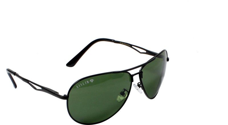 UV Protection Aviator Sunglasses (62)  (For Men & Women, Green)