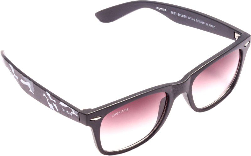 UV Protection, Gradient Wayfarer Sunglasses (53)  (For Men & Women, Pink)