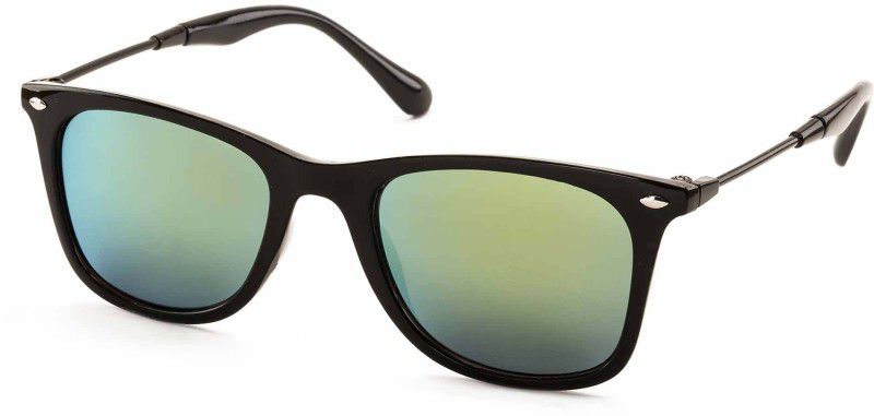 UV Protection Wayfarer Sunglasses (51)  (For Men & Women, Black, Grey, Green)