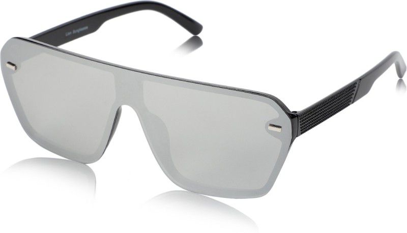 UV Protection, Riding Glasses Over-sized Sunglasses (30)  (For Men & Women, Grey)