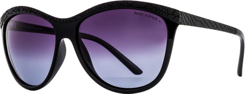 Polarized, Gradient, UV Protection Cat-eye, Butterfly, Oval Sunglasses (Free Size)  (For Women, Violet)