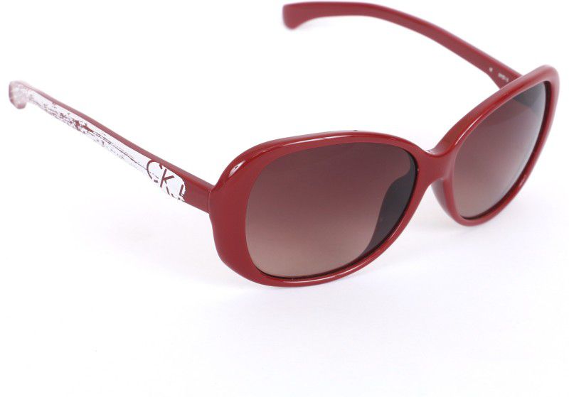 Gradient Wayfarer Sunglasses (59)  (For Women, Brown)