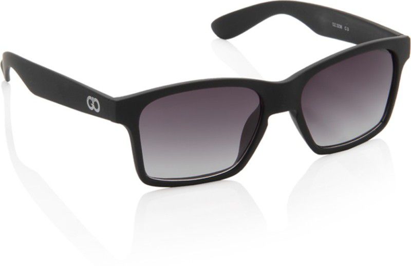 UV Protection Rectangular Sunglasses  (For Men, Violet)