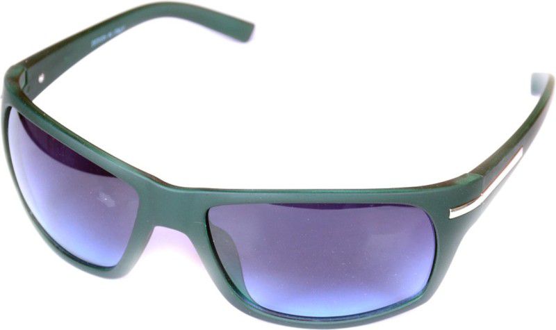 UV Protection Clubmaster Sunglasses (15)  (For Men & Women, Blue)