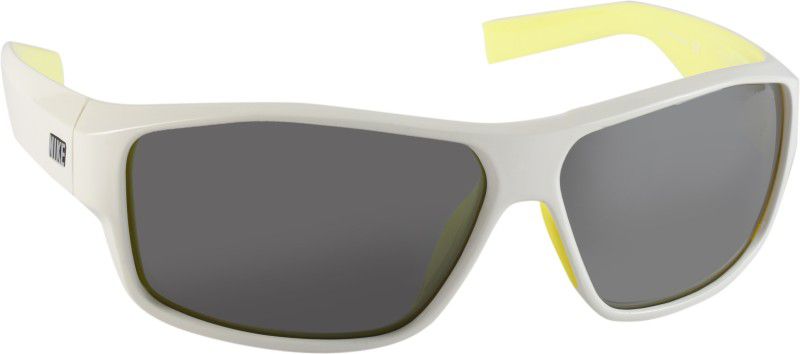 Mirrored Retro Square Sunglasses (65)  (For Men & Women, Silver)