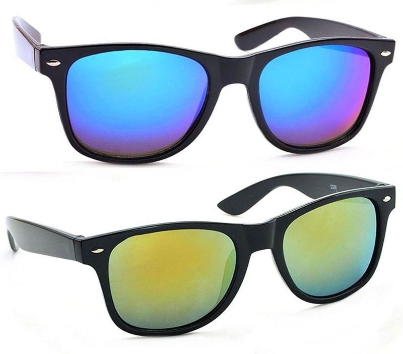 UV Protection Wayfarer Sunglasses (54)  (For Men & Women, Multicolor)
