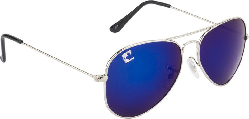 UV Protection Aviator Sunglasses (55)  (For Boys, Blue)