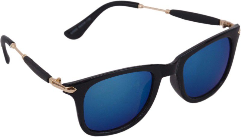 UV Protection Wayfarer Sunglasses (55)  (For Men & Women, Blue)