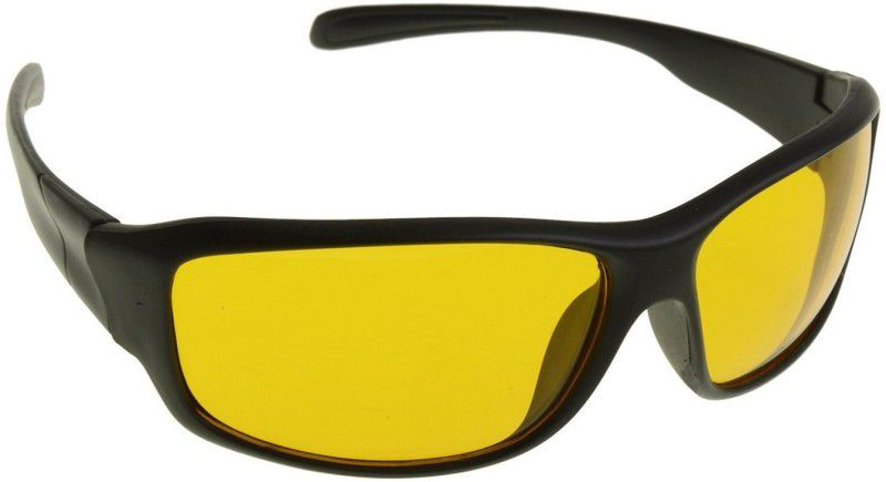 UV Protection Rectangular Sunglasses (56)  (For Men & Women, Yellow)