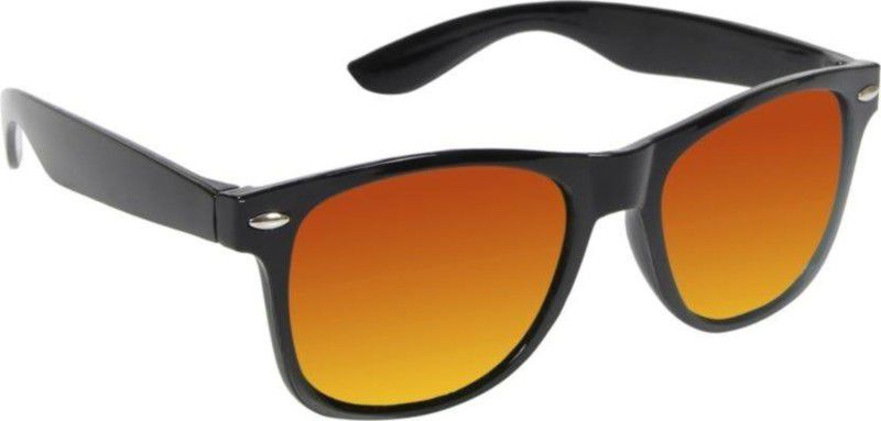 UV Protection Wayfarer Sunglasses (Free Size)  (For Men & Women, Yellow, Orange)