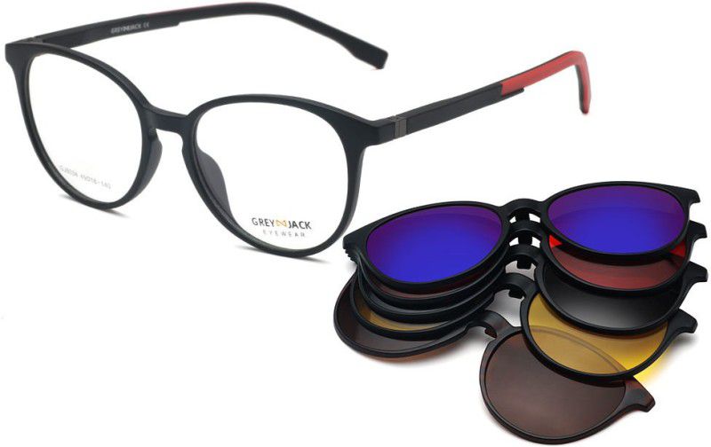UV Protection Round Sunglasses (49)  (For Men & Women, Multicolor)