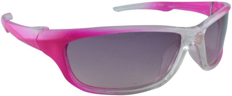 UV Protection Sports Sunglasses  (For Boys, Pink)