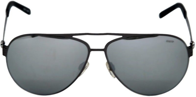 Mirrored Aviator Sunglasses (62)  (For Men, Silver)