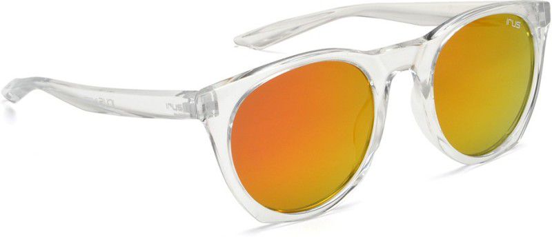 UV Protection Oval Sunglasses (50)  (For Men & Women, Orange)
