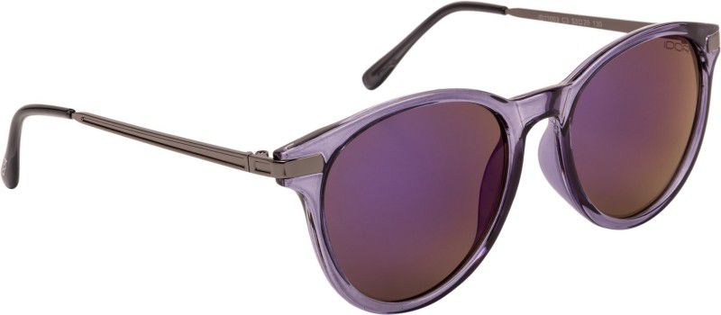 UV Protection Round Sunglasses (53)  (For Girls, Violet)