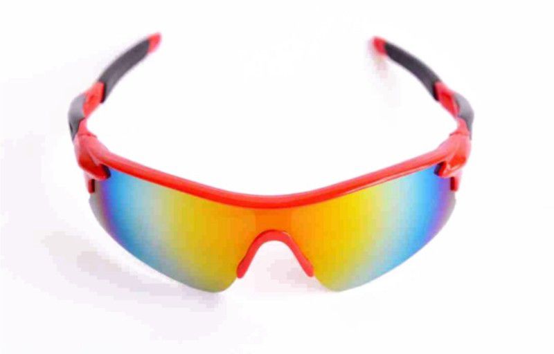 UV Protection, Mirrored, Polarized Sports Sunglasses (Free Size)  (For Men & Women, Multicolor)
